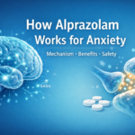 How alprazolam works for anxiety in the brain