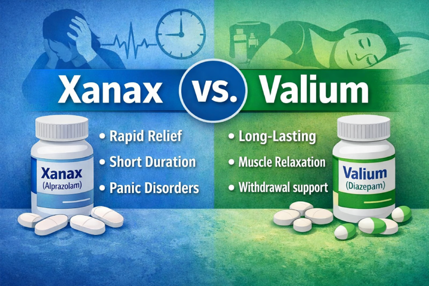 Xanax vs. Valium comparison